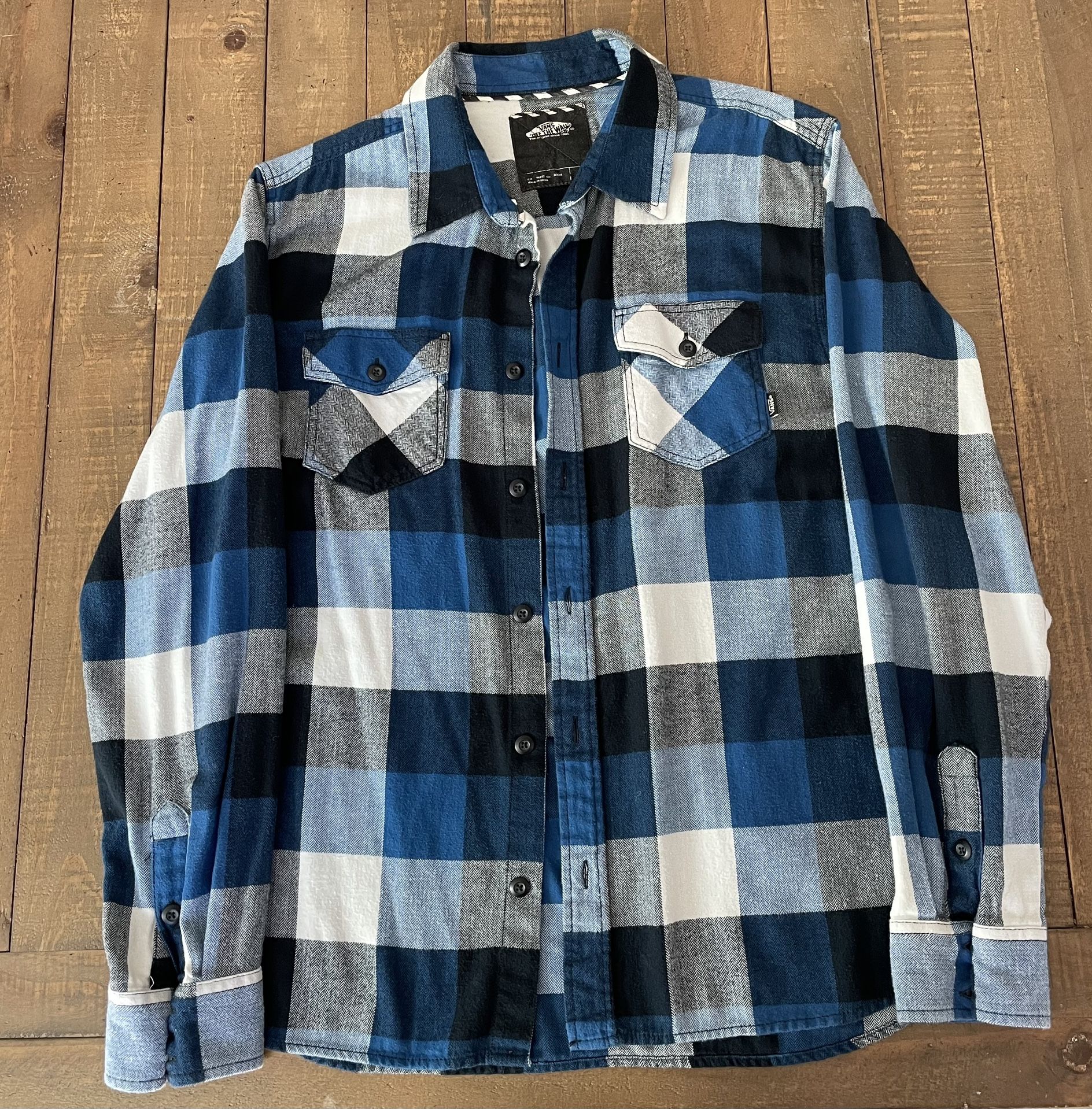 Vans Flannel Mens Large