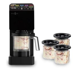 11-In-1 Ice Cream & Frozen Treat Maker, (3) 16oz Tubs, Create Sorbet-Milkshakes-Drinks & More, Dual-Drive Motors