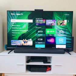 TCL 55” 6-Series 4K QLED Mini-LED Roku TV (R635)