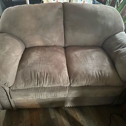 Love seat and single seat (no recliner)