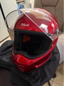 Biltwell Inc Lane Splitter helmet Metallica Cherry Red
