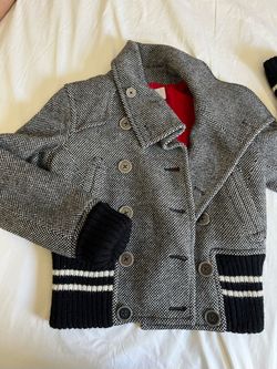 Armani Exchange Wool Coat Size S