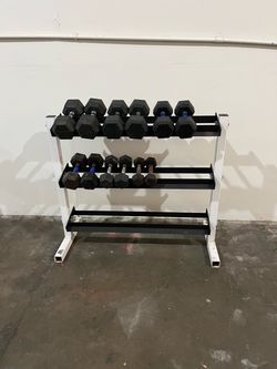 Dumbbell Weights with Stand