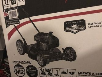 Lawn mower new