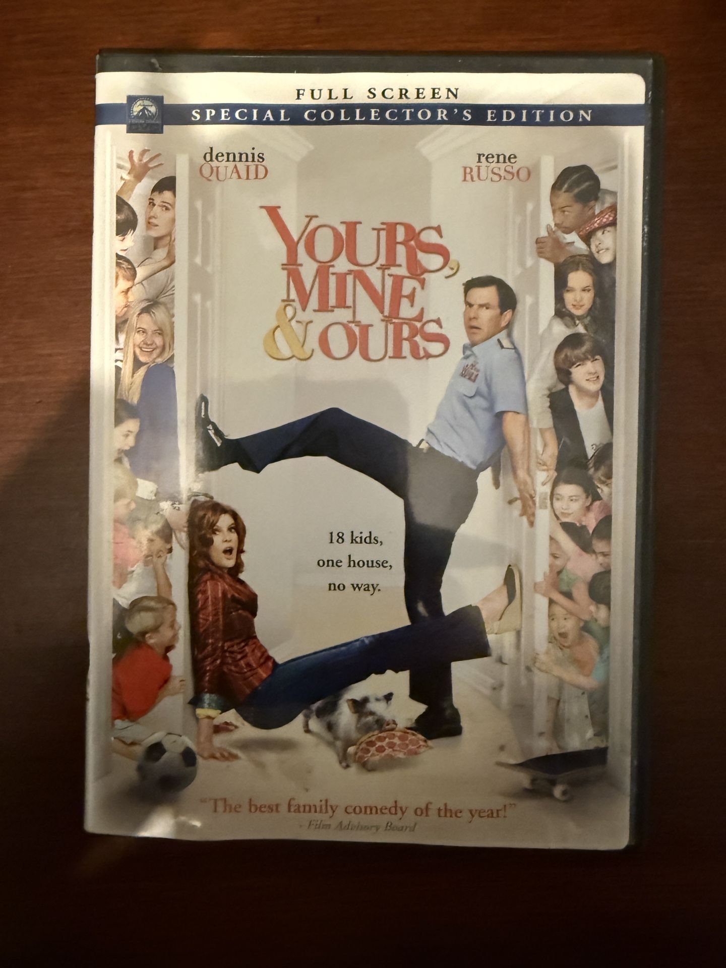Yours mine and ours movie DVD
