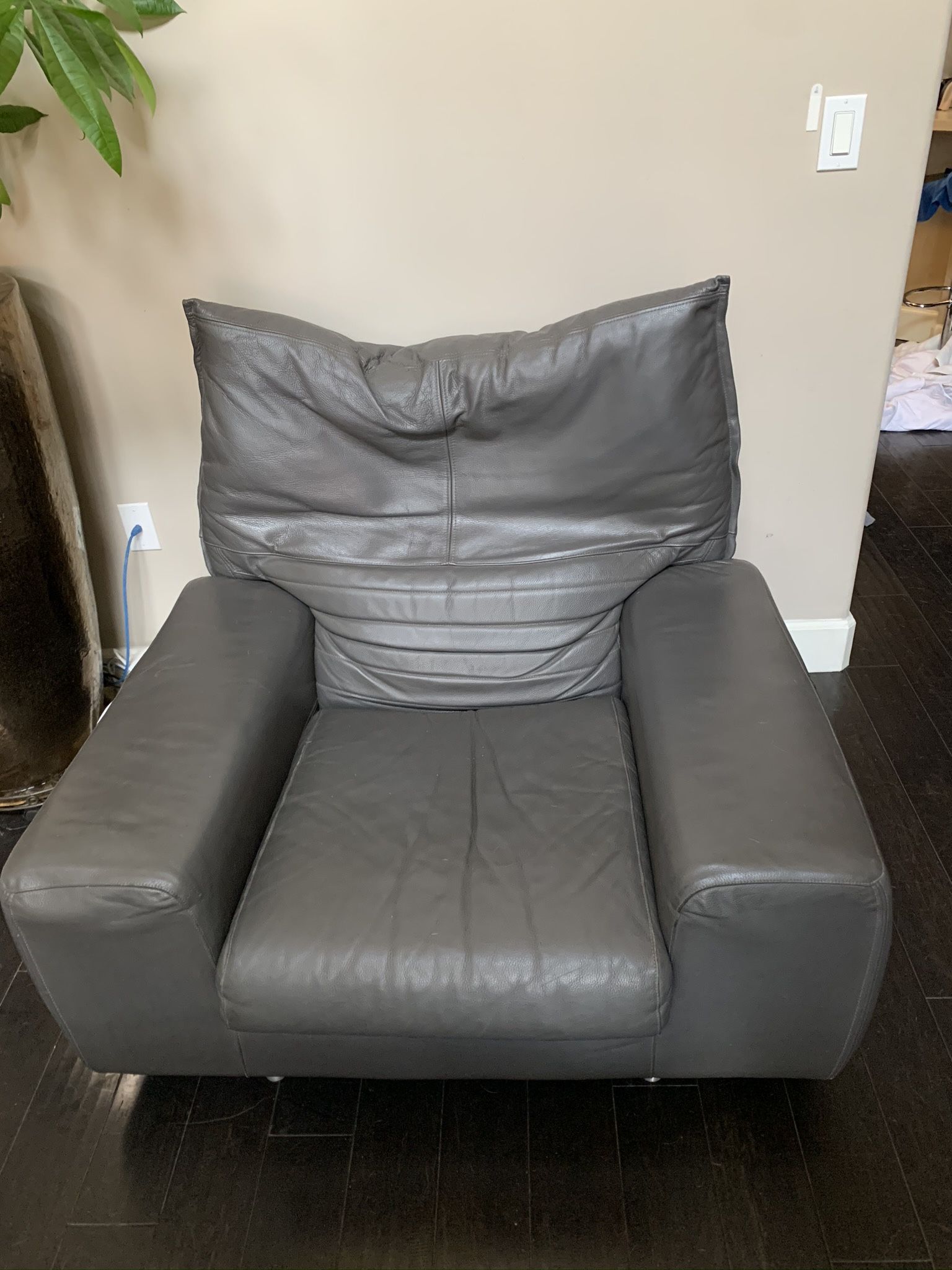 Leather Sofa Chair