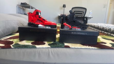 custom building brick sneaker