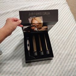 3 -in-1 Wand Curler Pretty In A Minute 