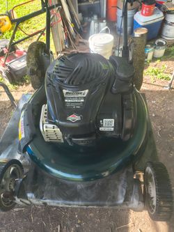 poulan push mower