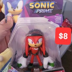 Sonic Prime Knucks Figurine 