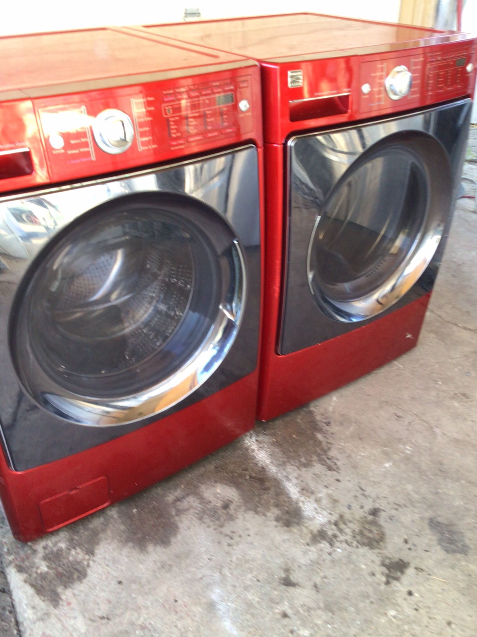 Kenmore Washer & Electric Gas Dryer 