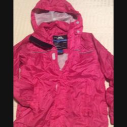 Waterproof jacket girl size 9