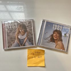 Taylor Swift 1989 (TV) CDs
