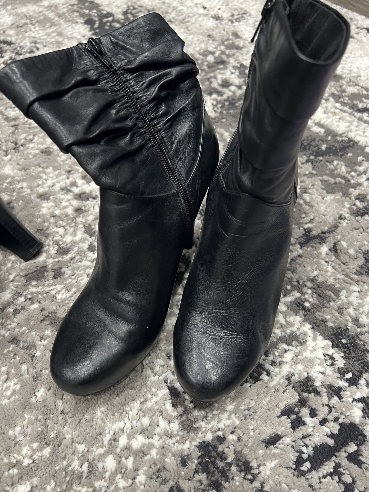 Leather Women Boots Size 8.5