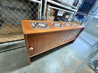 Danish Modern Gangsø Møbler Teak Sidebar with Tile Top And Chairs *READ