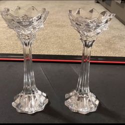 Glass Candle Holders 
