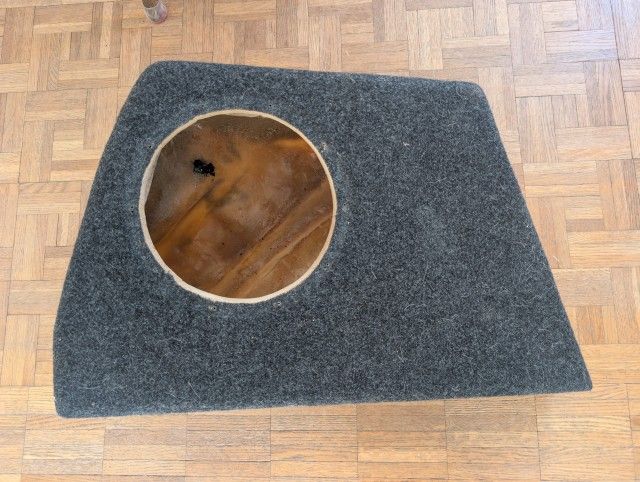 10" Subwoofer Enclosure - VW MKV GTI/Rabbit Custom