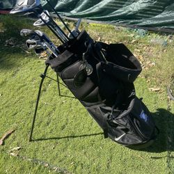Topflite  Adult Right Handed Golf Set With Standing Bag 