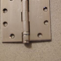 Ives Hinges, Brass Covered Aluminum Heavy Duty 3 Knuckle Hinge