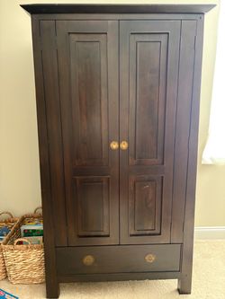Dark Brown Armoire
