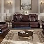 💥FREE DELIVERY💥Brand New POWER, LED, USB  3PC Reclining Sofa Loveseat Chair Set 