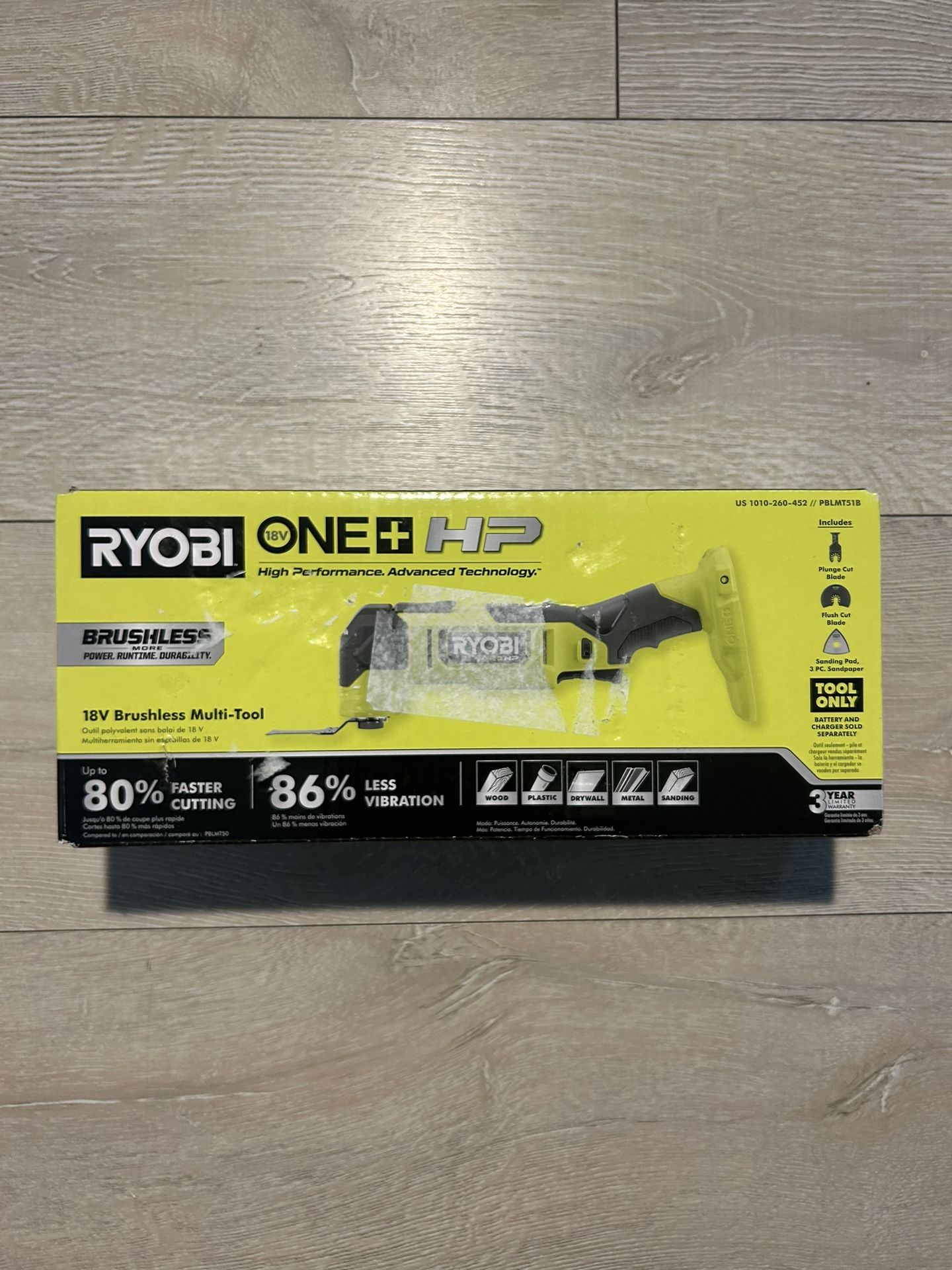 Ryobi HP 18V Brushless Multi Tool 