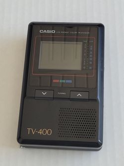 Casio TV-400 LCD Pocket Color Analog Television