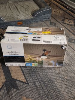 52" mainstays indoor outdoor ceiling fan