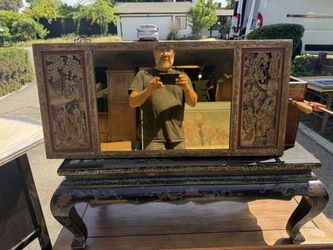 Gorgeous Chinese Mirror Vintage
