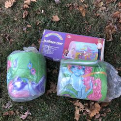 My Little Pony Sleeping Bags and Tent 1980’s