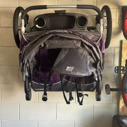 “Double baby strollers.”