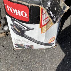 Toro Leaf Blower Vacuum 