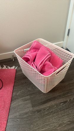 Basket And Towels 