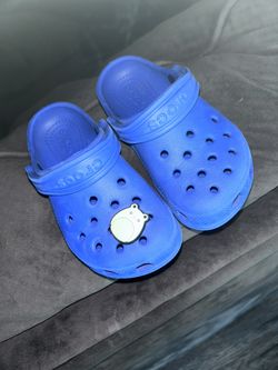 Blue Toddler Unisex Croc Size 9C
