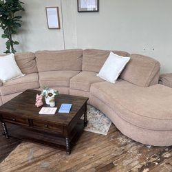 Boucle Sectional Couch