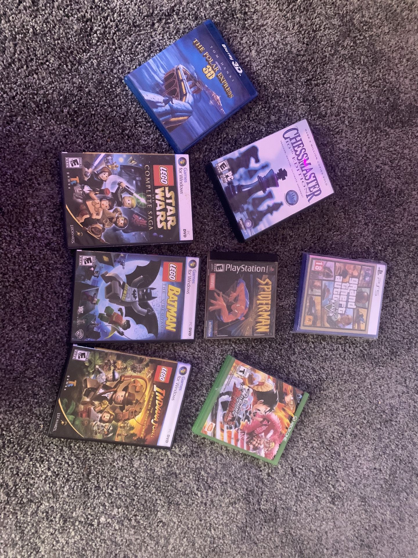 Old And New Video Games look in description, please