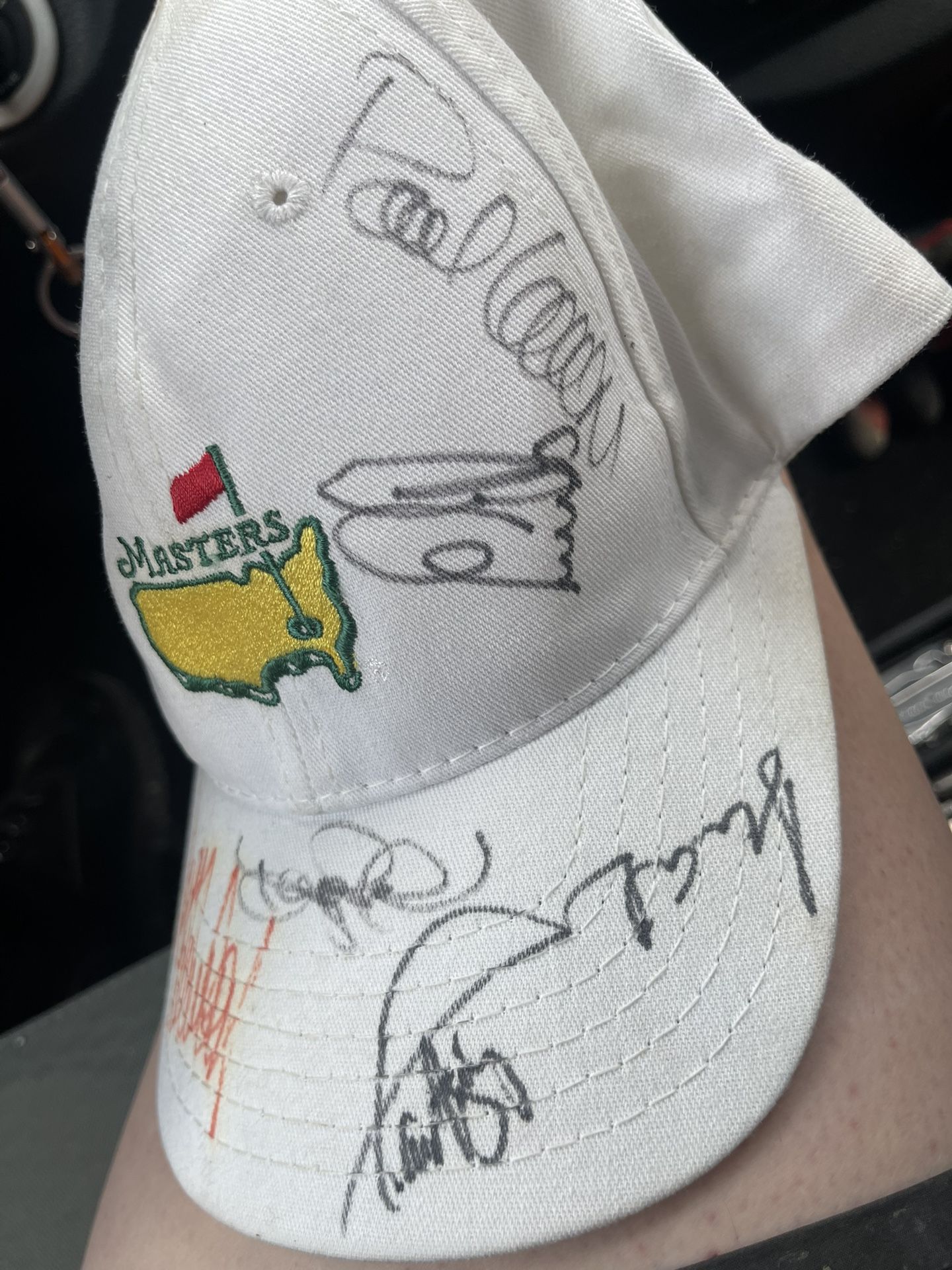 Masters Hat Autographed