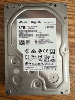 Western Digital Ultrastar DC HC310 6TB SATA III 256MB 7200RPM