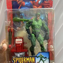 2004 Toy Biz: Spider-man - Tail-Strike Scorpion with Stinger Launching Action