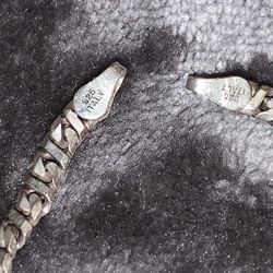 925 Italy Silver Broken Chain