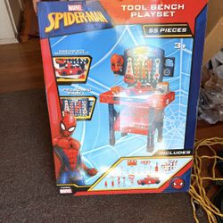 Spider-Man Tool Bench Play set