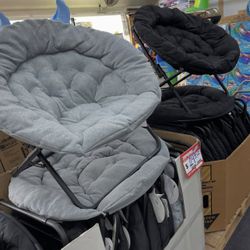 Fold Out  Saucer Chairs 