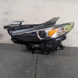2019-2020-2021-2022-2023 MAZDA 3 LEFT HEADLIGHT W/O ADAPTIVE OEM USED #9757