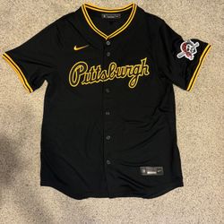 Nike Authentic Pittsburgh Pirates Alternate Limited Black Jersey Men’s Size: L