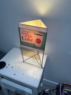 Vintage Coke Lamp