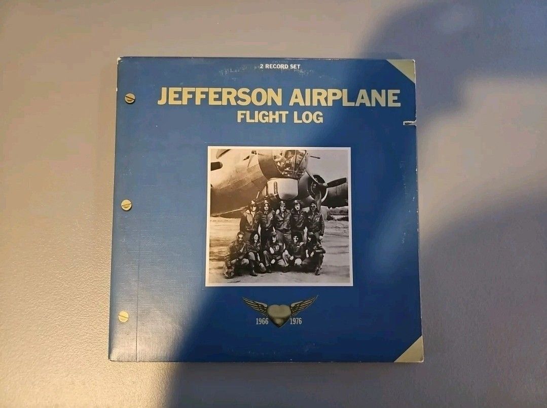 Vinyl-Jefferson Airplane Flight Log 2 Records