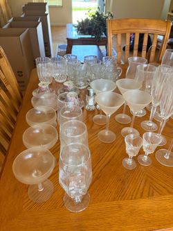 Large Mixed Glassware Collection