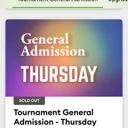 General Admission 