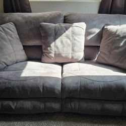 Reclining Loveseat and Reclining Chair