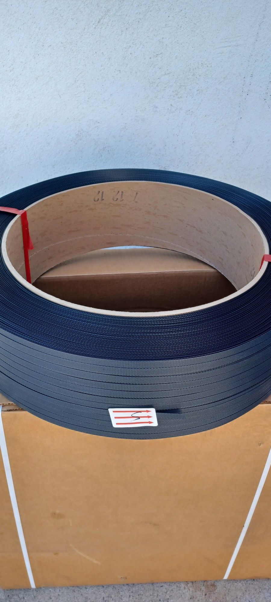 STRAPPING COIL NEW 1/2" WIDTH 9,000 FOOTAGE 2. AVAILABLE